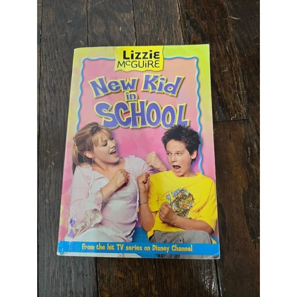Vintage Lizzie McGuire New Kid in School Book